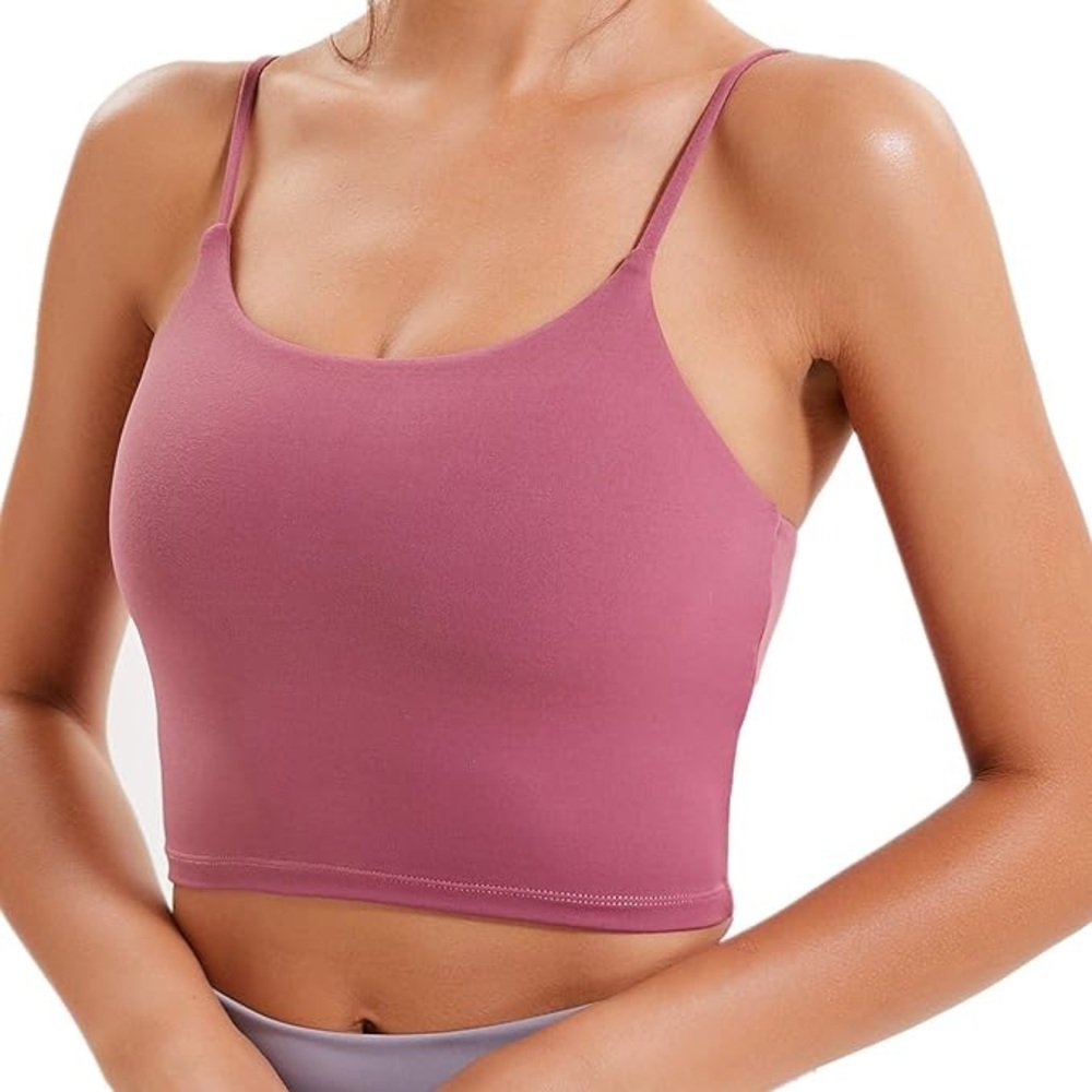 Lemedy sports bra Sz L Rose Red